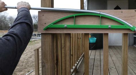 bending metal for hoop houses with peak|bending hoops for buildings.